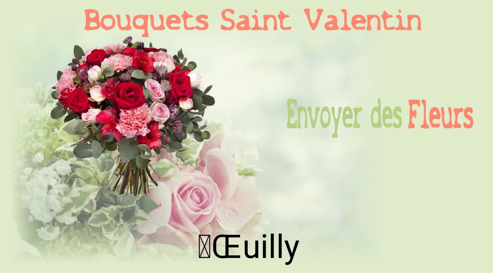 Roses de Saint-Valentin livrées à Œuilly
